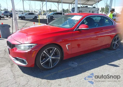 2019 BMW 430I from USA, damaged, VIN WBA4Z1C57KEE44258